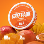 Mango Nootropic Caffeine Energy Pouches – 80mg