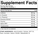Spearmint Nootropic Caffeine Energy Pouches – 80mg